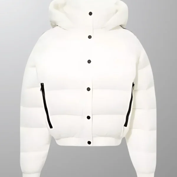 Alo's Winter House Lucy Hale Puffer Jacket