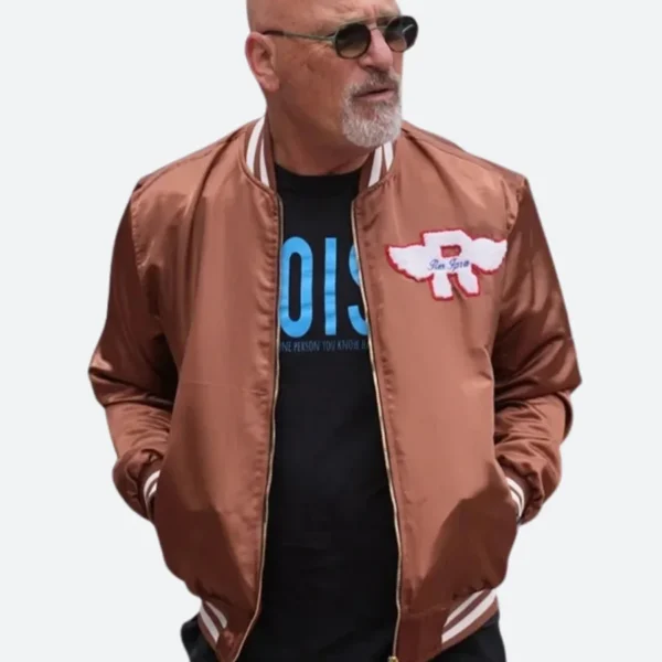 America's Got Talent Howie Mandel Brown Jacket