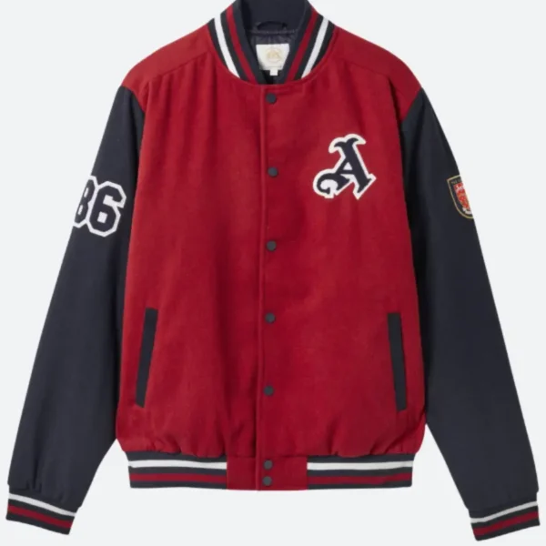 Arsenal Retro Varsity Jacket