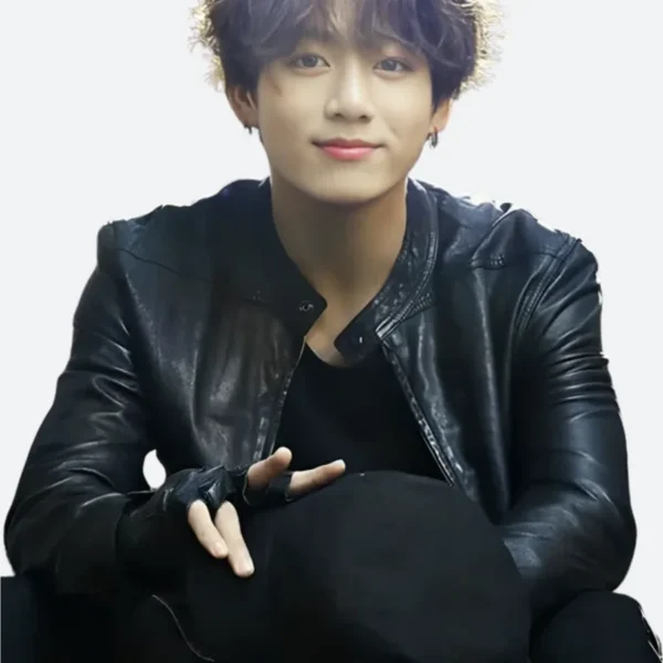 BTS Jungkook Leather Jacket