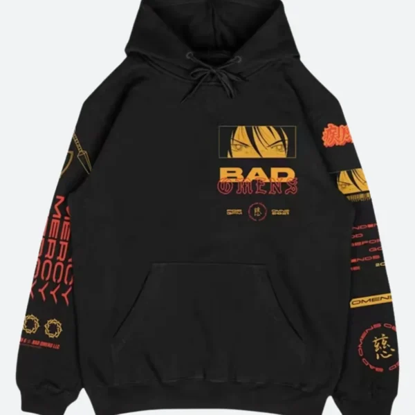 Bad Omens Sharingan Hoodie