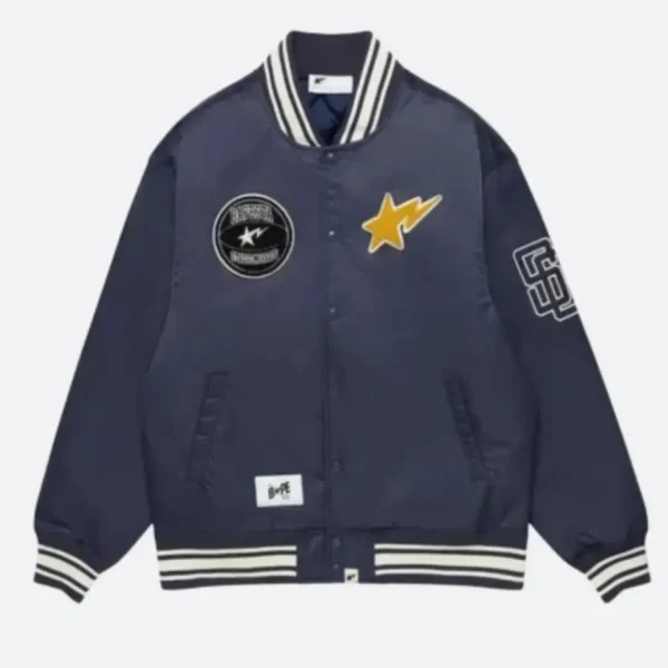 Bape X Stadium Goods Varsity Jacket