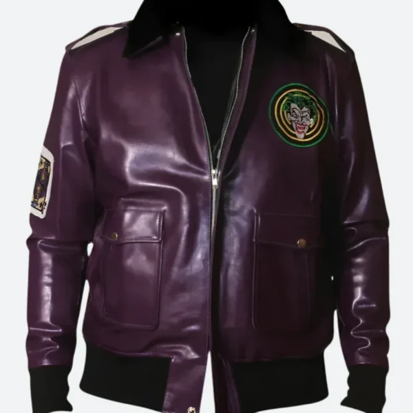 Batman Joker Goon Leather Jacket
