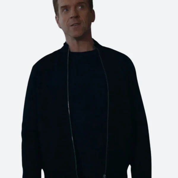 Billions S07 Damian Lewis Suede Leather Jacket