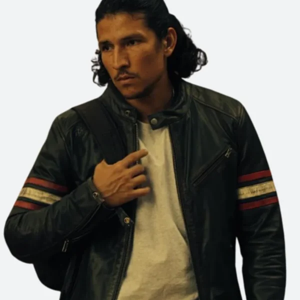 Black Mirror S06 Hector Leather Jacket