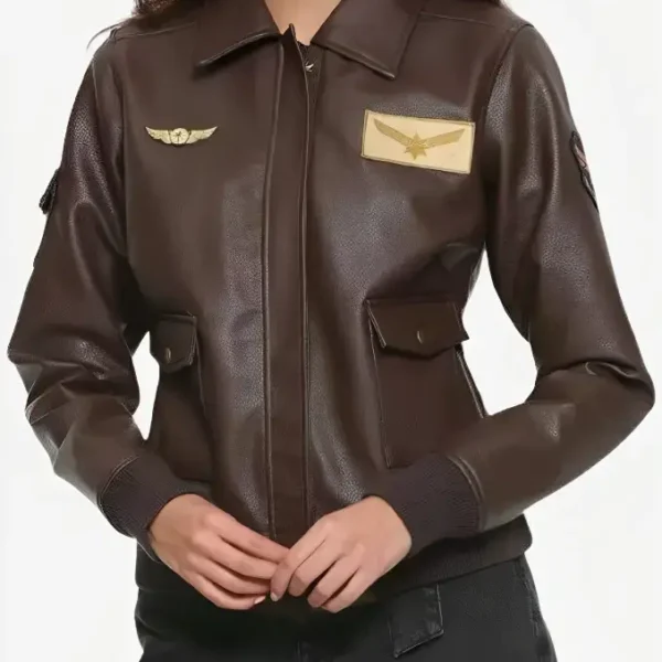 Captain Marvel Carol Danvers Air Force Jacket