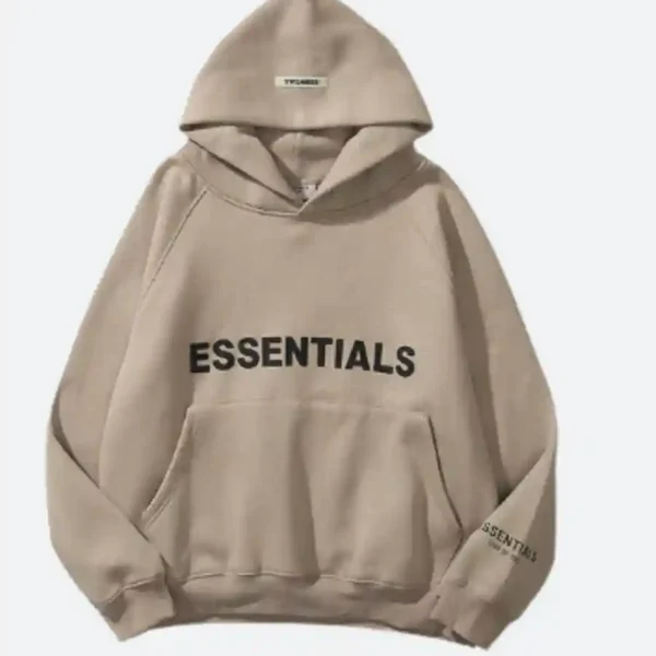 Brown Essentials Hoodie