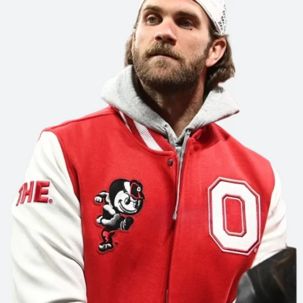 Bryce Harper Ohio State University Varsity Jacket