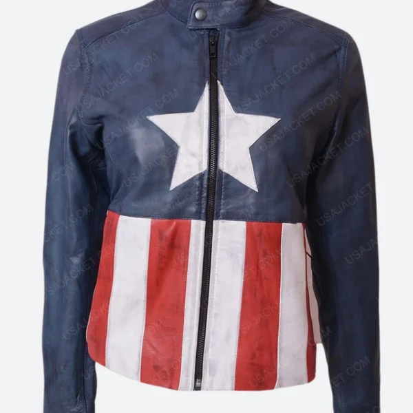 Captain America Bon Jovi Leather Jacket
