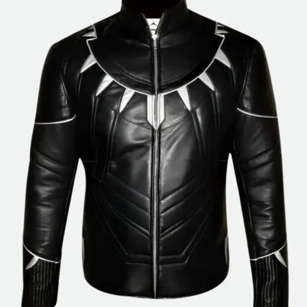 Chadwick Boseman Black Panther Leather Jacket