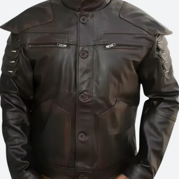 Cyberpunk 2077 Samurai Wolf Leather Jacket