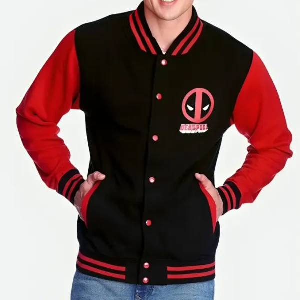 Deadpool Letterman Varsity Jacket