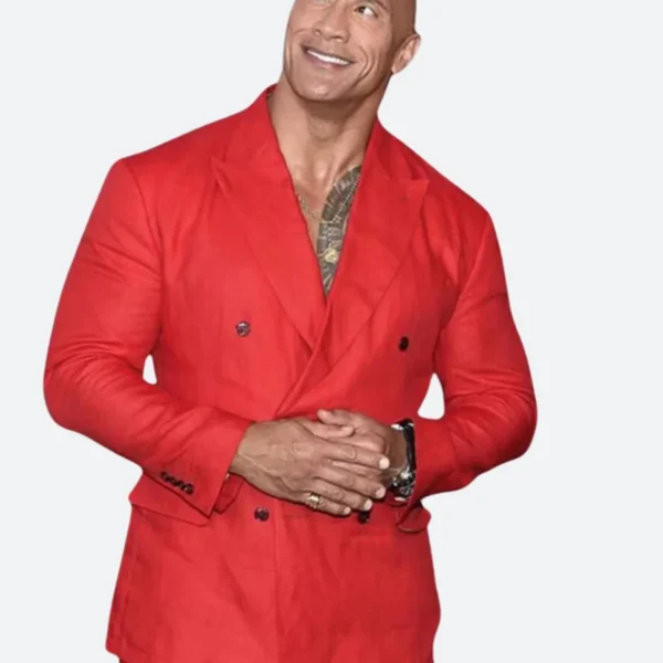 Dwayne Johnson Black Adam Premiere Blazer