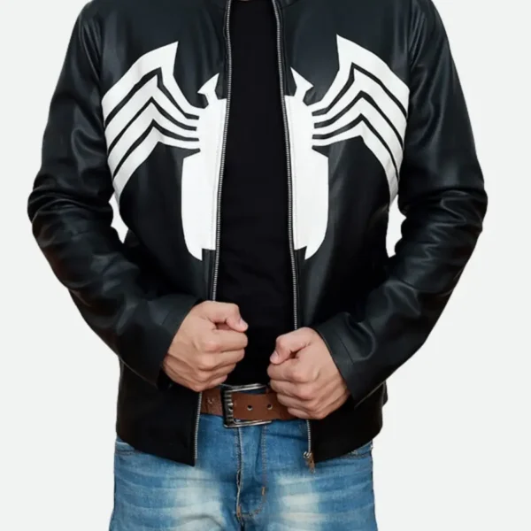 Eddie Brock Venom Leather Jacket