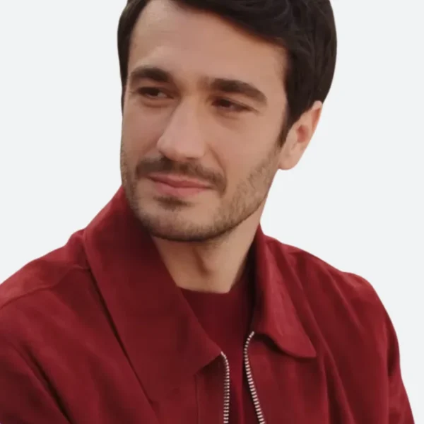 Emily in Paris S04 Marcello Suede Leather Jacket