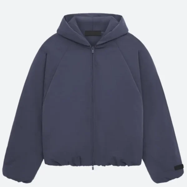 Essentials Marine Military Nylon Hooded Jacket