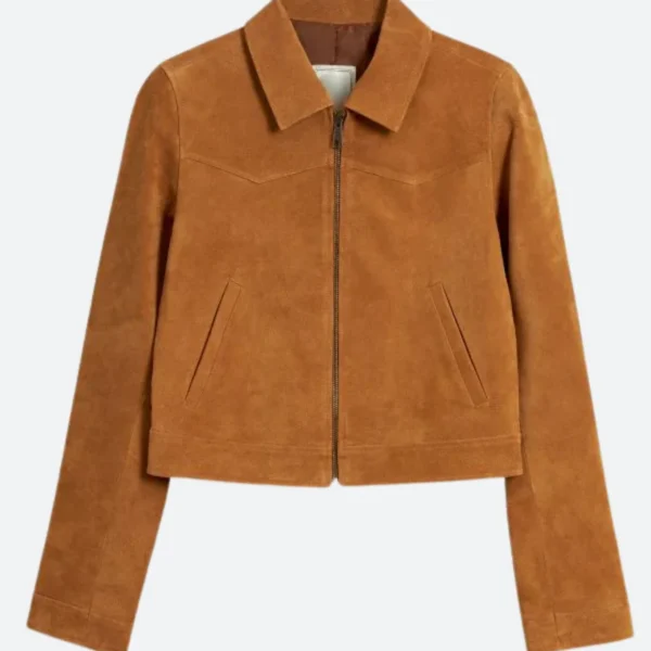 FBI Most Wanted S05 Nina Chase Brown Suede Leather jacket