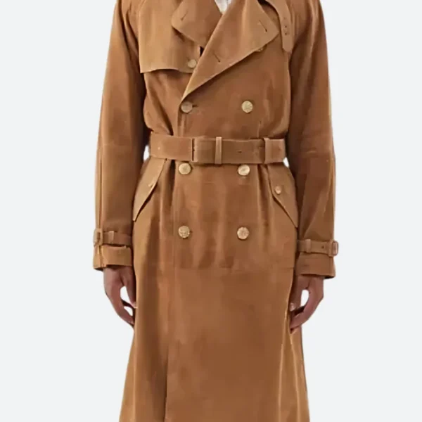 FBI Most Wanted S05 Nina Chase Suede Leather Coat
