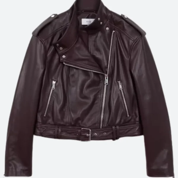 FBI Most Wanted S06 Hana Gibson Biker Leather Jacket
