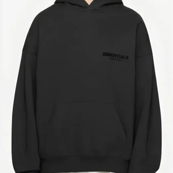 Essentials Fear Of God Black Hoodie