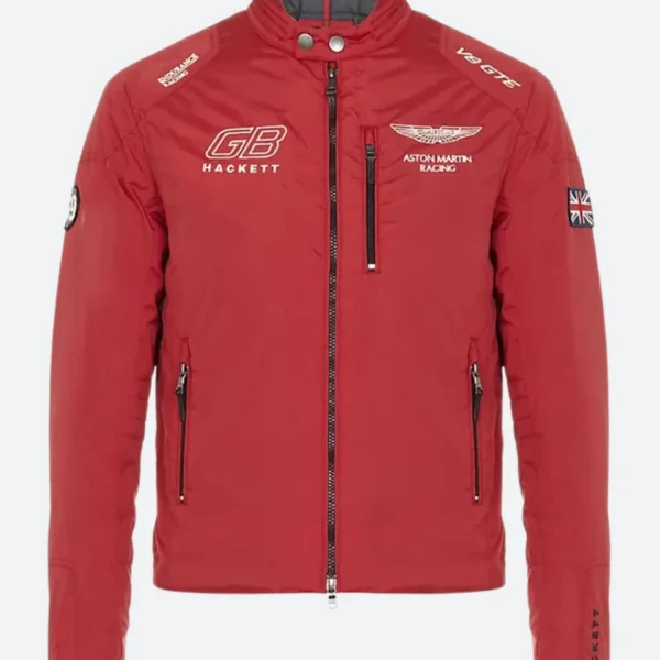 GB Hacket Aston Martin F1 Racing Jacket