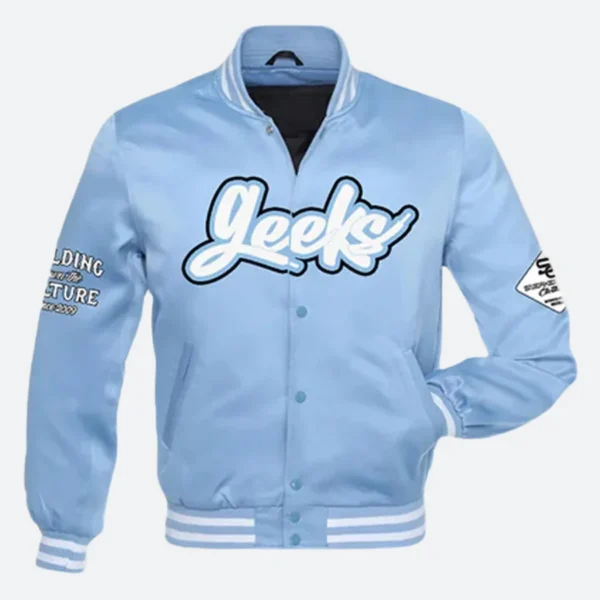 Geeks Retro University Varsity Jacket