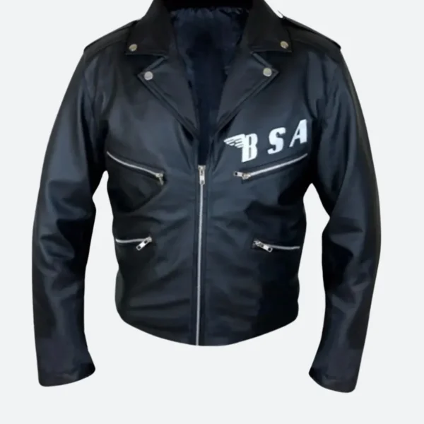George Michael Faith Rockers Revenge Leather Jacket