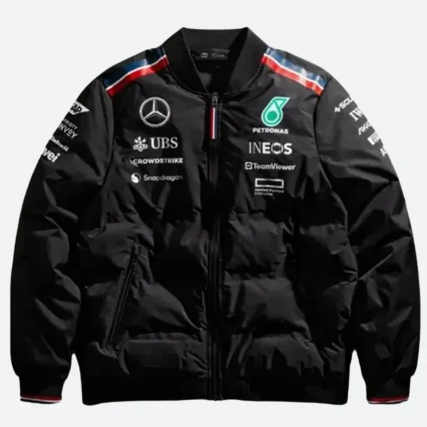 George Russell Mercedes AMG Petronas Bomber Jacket