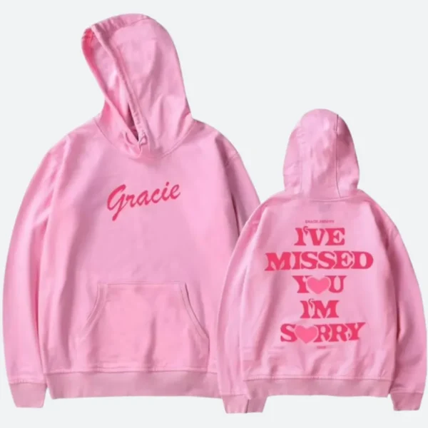 Gracie Abrams Pink Hoodie