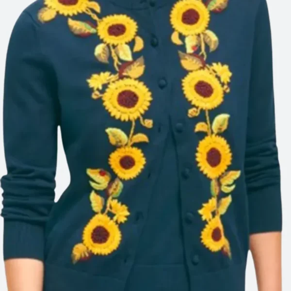 Grosse Pointe Garden Society Marilyn Sunflower Cardigan