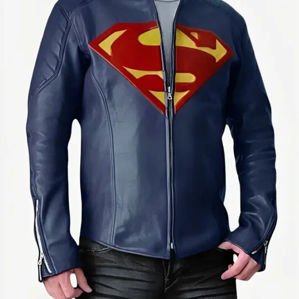 Superman Man of Steel Leather Jacket
