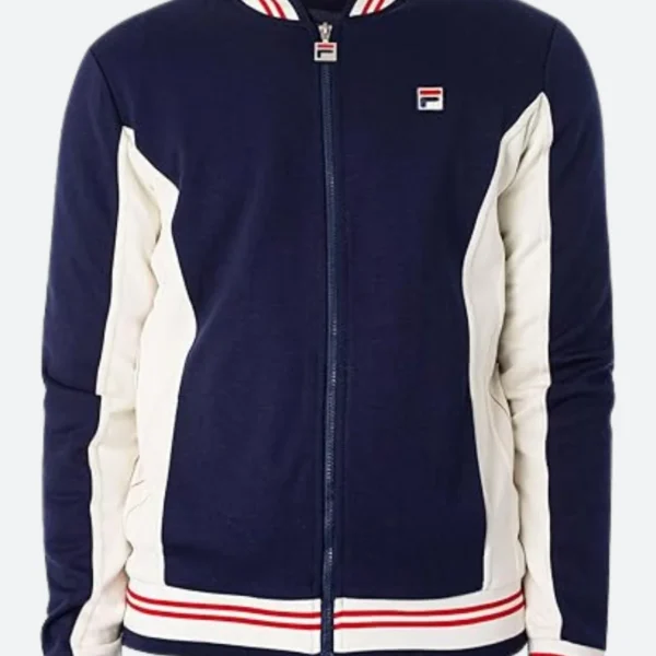 I Jack Wright S01 Gray Wright Zipper Track Jacket