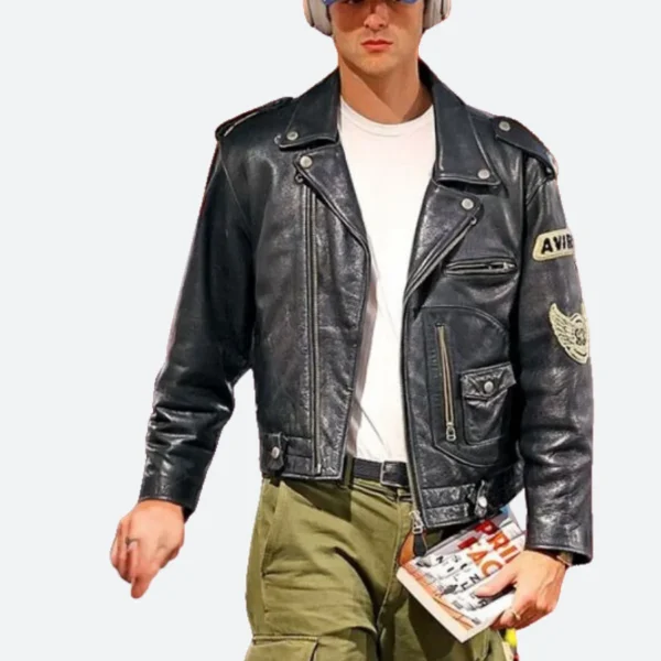 Jacob Elordi Leather Jacket