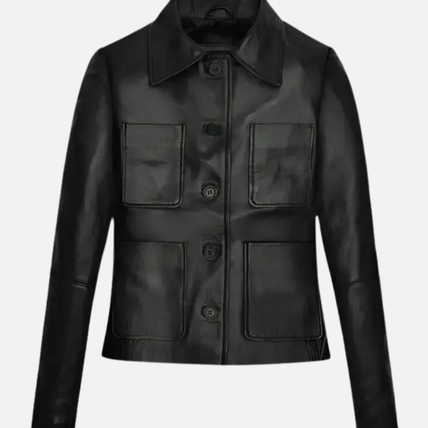 Jenna Ortega Wednesday Leather Jacket