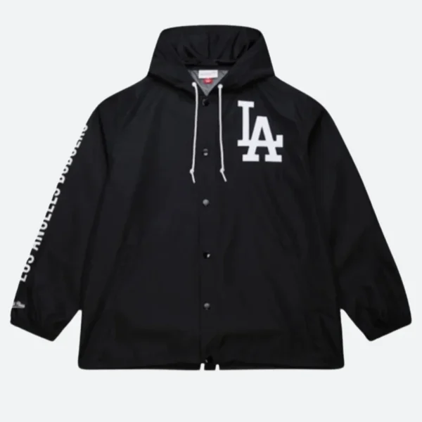 LA Dodgers Coaches Hooded Jacket