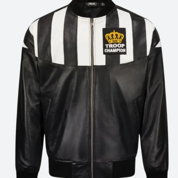 Ll Cool J Troop Champion Leather Jacket