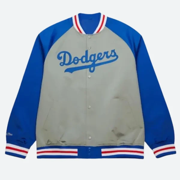 Los Angeles Dodgers Clutch Raglan Varsity Jacket