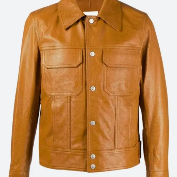 Emily in Paris S03 Gabriel Leather Jacket