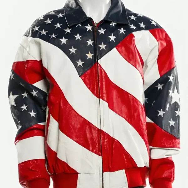Michael Hoban American Flag Jacket