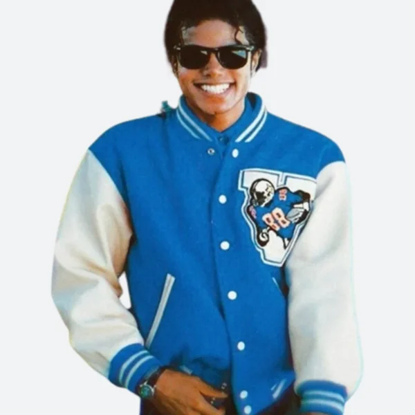 Michael Jackson VAN 88 Letterman Varsity Jacket