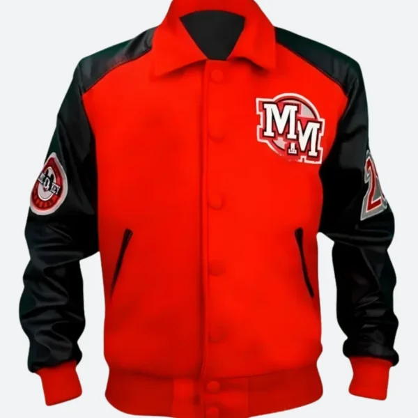 Michael Jackson X Mickey Mouse Varsity Jacket