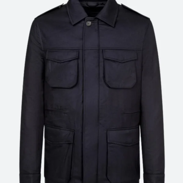 Navy Blue Field Jacket