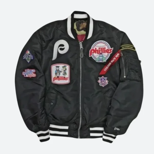 New Era X Philadelphia Phillies Bomber Jacket