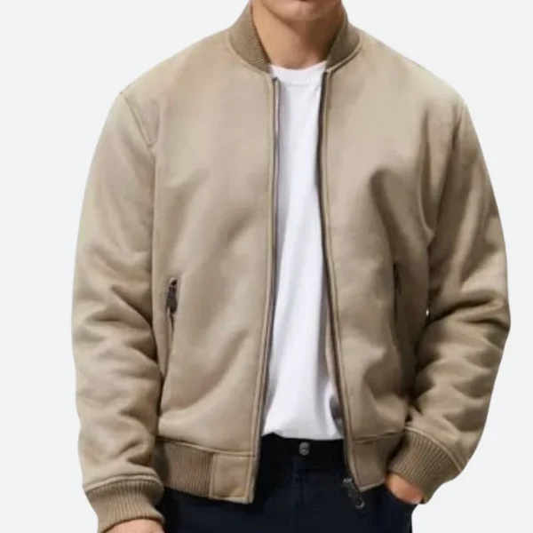 Only Murders in the Building S02 Ty Wessex Suede Leather Jacket