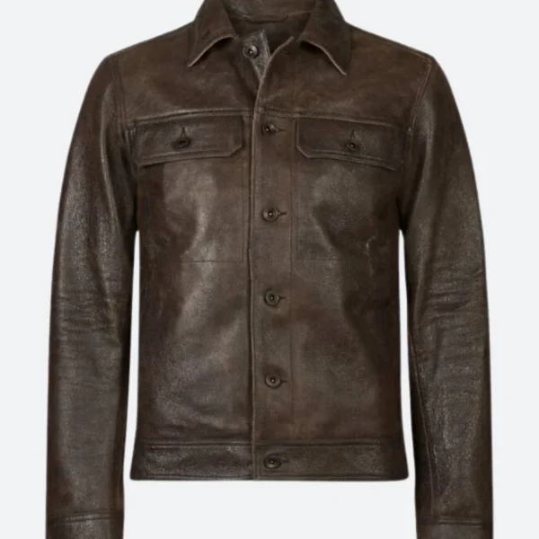 Only Murders in the Building S02 Ben Glenroy Leather Jacket
