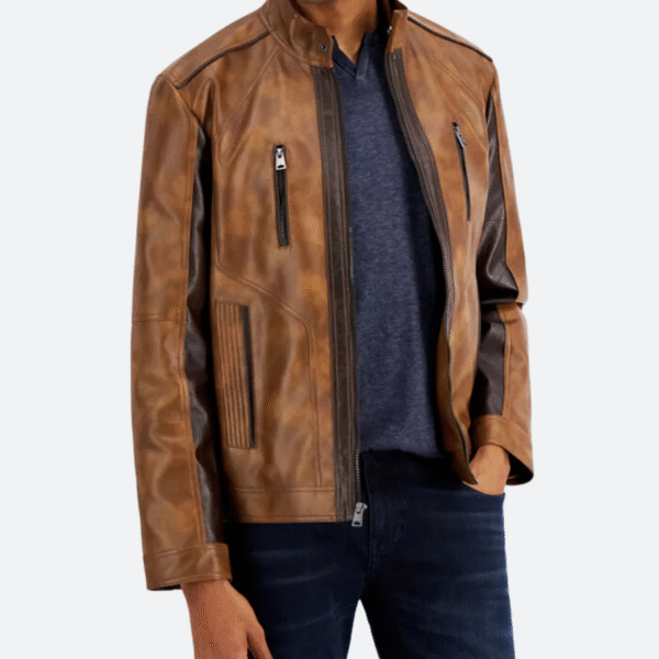 Only Murders in the Building Charles Haden Leather Jacket