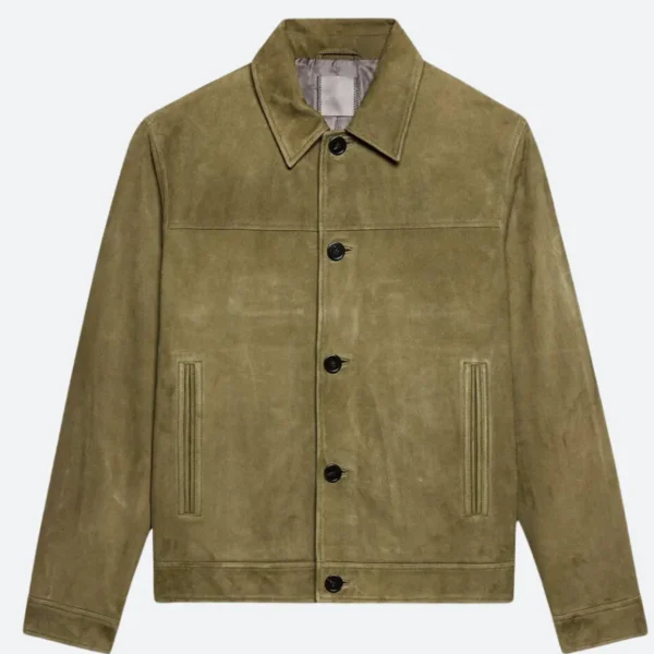 Only Murders in the Building S02 Howard Morris Suede Leather Jacket