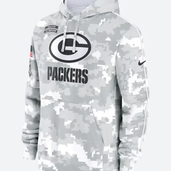 Packers Salute To Service Camo Hoodie