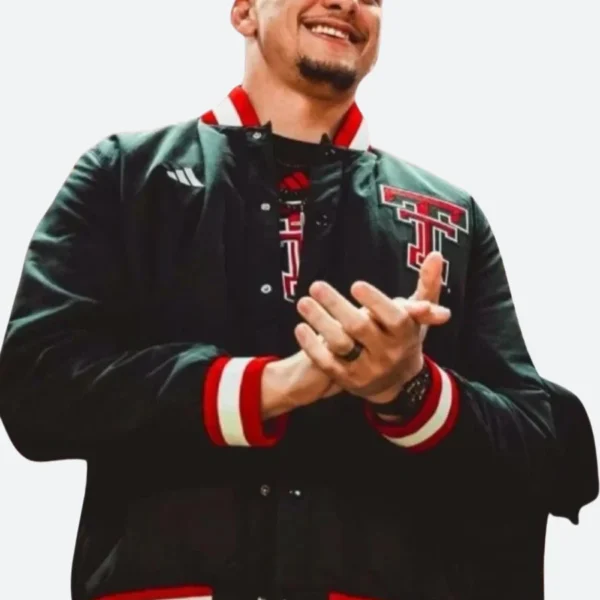 Patrick Mahomes Houston v Texas Tech Varsity Jacket