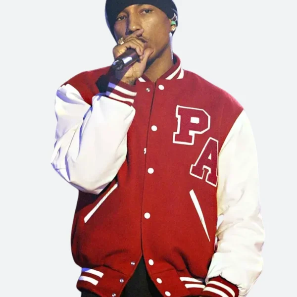 Pharrell Williams Letterman Varsity Jacket